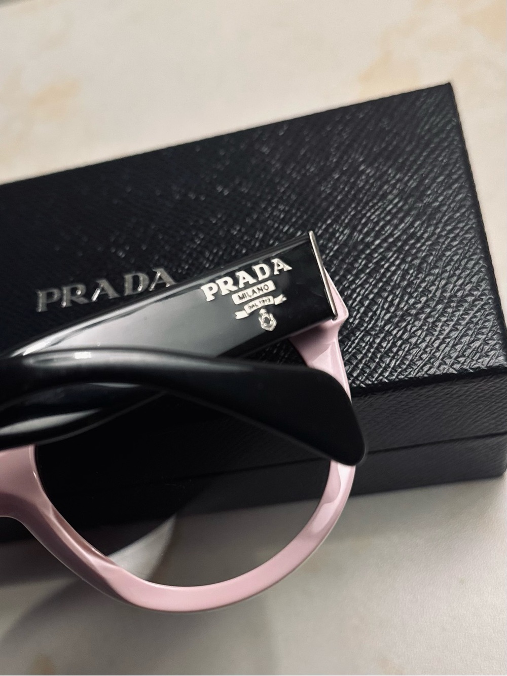 Very unique and distinctive Prada sunglasses with a statement-making design. - Picture 4 of 9